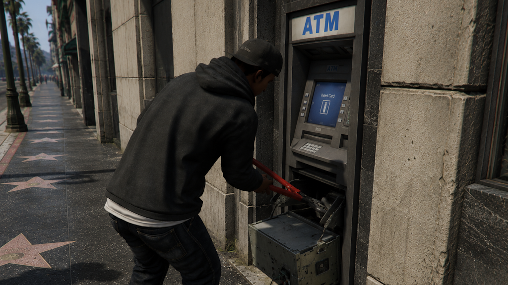 ATM — Braqueurs min. X · otages max. X · limite X/soir.