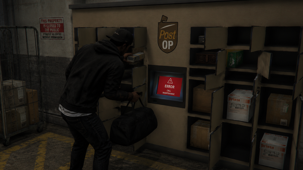 Locker — Braqueurs min. X · otages max. X · limite X/soir.